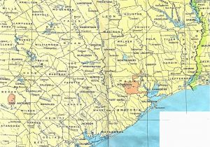 Eastland Texas Map Printable Map Of Texas Geographical Maps Texas Printable Baytown