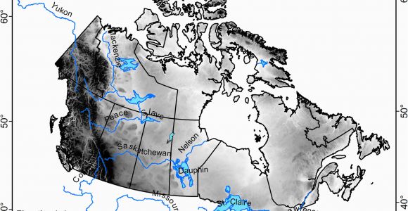 Ecozone Map Of Canada Hess Historical Drought Patterns Over Canada and their