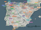 El Camino Frances Map the Camino Del norte In the Basque Country Wise Pilgrim