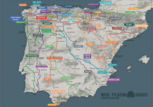 El Camino Frances Map the Camino Del norte In the Basque Country Wise Pilgrim