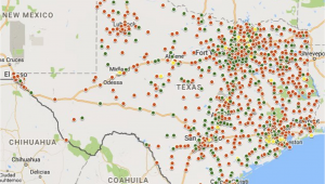El Campo Texas Map Report Shows Texas High Schools Not Encouraging Voter Registration