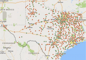 El Campo Texas Map Report Shows Texas High Schools Not Encouraging Voter Registration