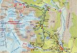 El Colorado Trail Map Fitz Roy Map with Hiking Trails Argentina Pinterest Hiking