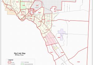 El Paso Texas Maps El Paso Texas Zip Code Map Business Ideas 2013