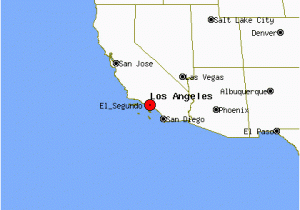 El Segundo California Map Christopher J Mccandless by Lauren Rabourn