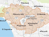 El Segundo California Map Maps Show Thomas Fire is Larger Than Many U S Cities Los Angeles
