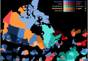 Elections Canada Map 2008 Canadian Federal Election Wikivisually