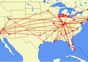 Electra Texas Map Your Lifetime Flights Airliners Net