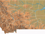 Elevation Map Of north Carolina Map Of Montana