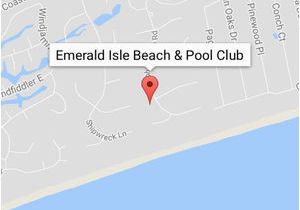 Emerald isle north Carolina Map Emerald isle Nc On the App Store