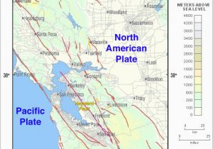 Emeryville California Map Hayward Fault Zone Wikipedia
