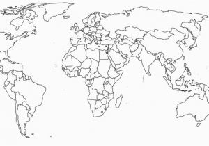 Empty Map Of Spain Blank Map Of the World with Countries Climatejourney org