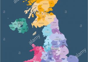 England Administrative Map Vector Map County Cambridgeshire Stock Photos Vector Map