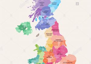 England Administrative Map Vector Map County Cambridgeshire Stock Photos Vector Map