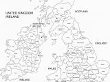 England Counties Map Outline 50 Proper Blank Map Ireland
