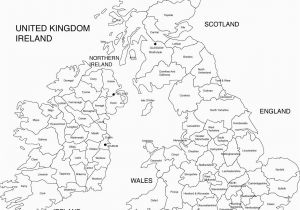 England Counties Map Outline 50 Proper Blank Map Ireland