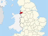 England County Map with Cities Merseyside Wikipedia