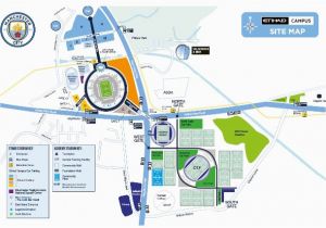 England Football Club Map Visiting Manchester City S Academy Stadium