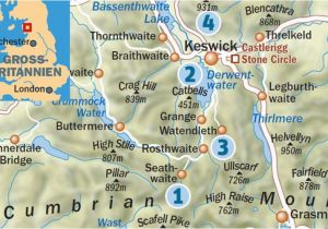 England Lake District Map Lovely Lakes Wandern Im Lake District Outdoor Magazin Com