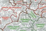 England Local Authority Map Os Administrative Boundary Map Local Government Sheet 6