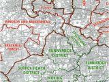 England Local Authority Map Os Administrative Boundary Map Local Government Sheet 6