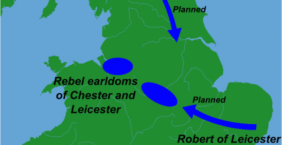 England Map Leicester File Great Revolt England 1173 Png Wikimedia Commons