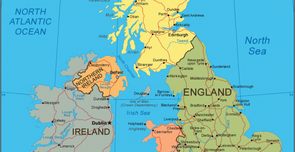 England Map Major Cities United Kingdom Map England Scotland northern Ireland Wales