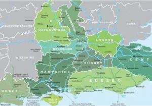 England Map Showing Counties Map Of south East England Visit south East England