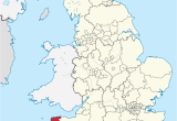 England Map with Counties Devon England Wikipedia