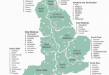 England Map with Regions Regions In England England England Great Britain English
