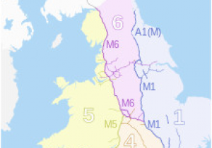 England Motorway Map Controlled Access Highway Wikipedia