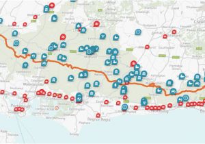 England National Parks Map Discovery Map south Downs National Park Authority