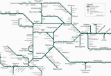 England National Rail Map Great Western Train Rail Maps