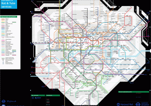 England National Rail Map London Rail and Tube Services Map Cambourne Information