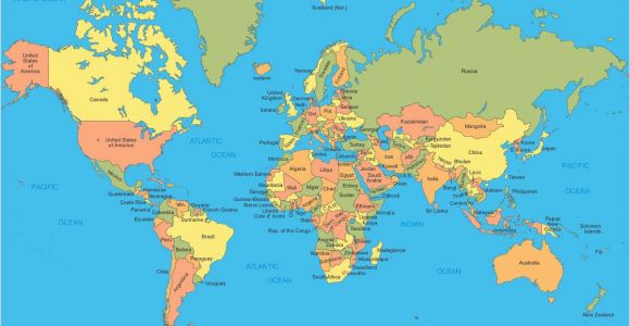 England On A World Map Political Map Of the World A World Maps World Map with