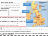 England Population Density Map Resource Uk Population Distribution Mrs Humanities