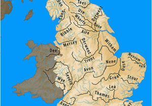 England Rivers Map Longest Rivers Of the United Kingdom Revolvy