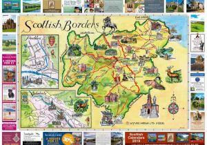 England Scotland Border Map Scottish Borders Map 2018 the Oban Times