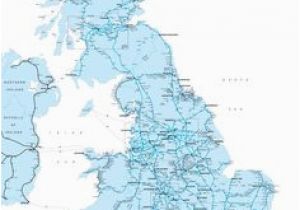 England Train Map 48 Best Railway Maps Of Britain Images In 2019 Map Of
