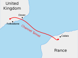 England Trains Map Channel Tunnel Wikipedia