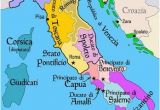 English Map Of Italy Map Of Italy Roman Holiday Italy Map European History southern