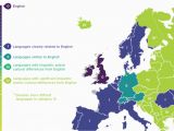 English Speaking Countries In Europe Map Map Language Difficulty Ranking for English Speakers