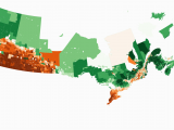 Environment Canada Maps Cropland forest Landcover Of Canadian Census Subdivisions 2016