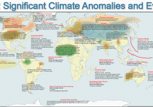 Environment Canada Weather Map Global Climate Report Annual 2012 State Of the Climate