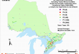 Environment Canada Weather Stations Map Canadian National tornado Database Verified events 1980