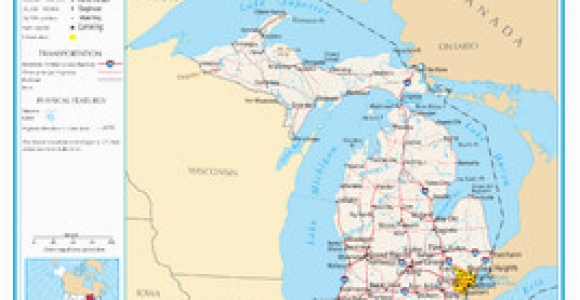 Escanaba Michigan Map Michigan Wikipedia