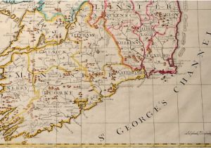 Escort Ireland Map Books Reading Printing Book Trade 18th Century Ireland