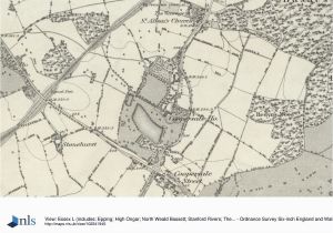 Essex On Map Of England Coopersale House Parks Gardens