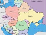 Est Europe Map Map Of Russia and Eastern Europe