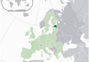 Estonia In Europe Map Estonia Wikipedia